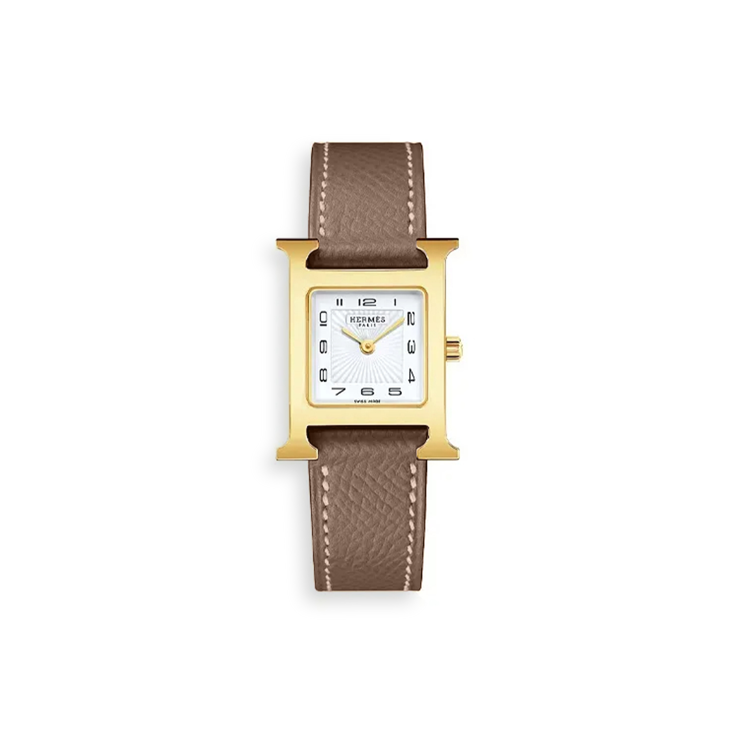 HERMÈS HEURE H WATCH, MINI MODEL, 21 MM 210356